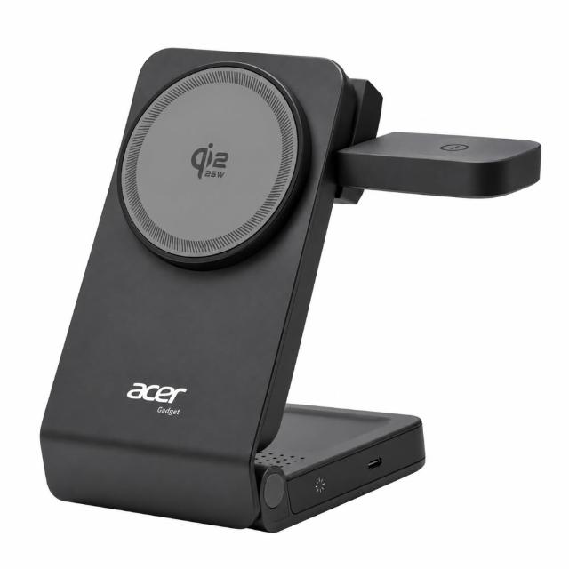 【Acer 宏碁】冰充基｜Qi2.2磁吸無線充電座(ACC-MJ289)