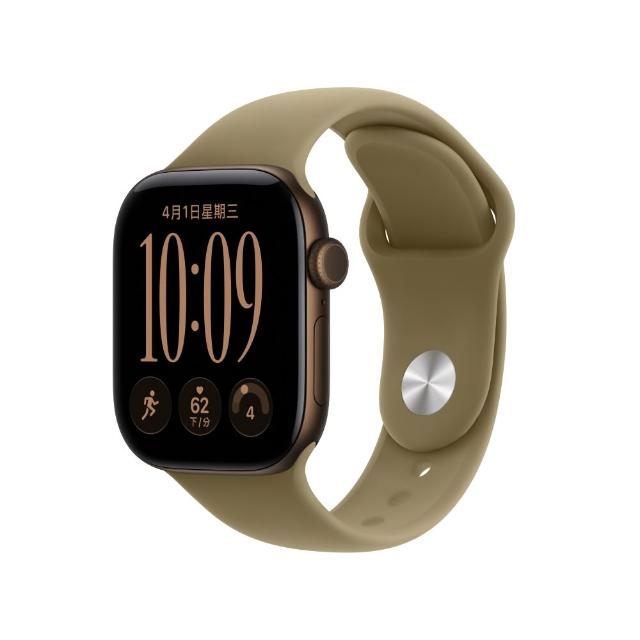 充電器支架組【Apple】Apple Watch Series 12 GPS 46mm (鋁金屬錶殼搭配運動型錶帶)