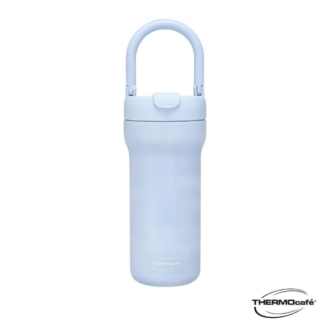 【THERMOcafe 凱菲】買1送1_mo獨家可提式寬口徑陶瓷塗層保溫瓶ml(TCHB-720S)