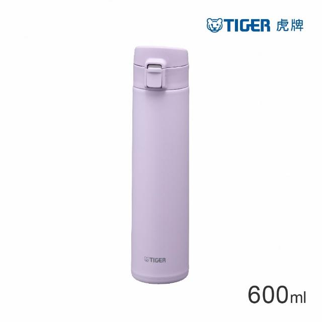 【TIGER 虎牌】買1送1雙層不鏽鋼保溫瓶480+600ml(MKA-T048/T060彈蓋真空/保溫保冰/mo獨家)