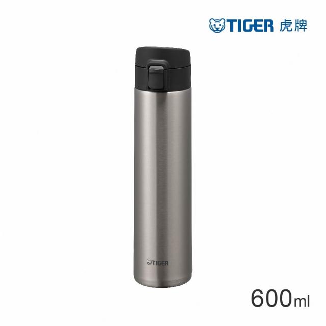 【TIGER 虎牌】買1送1雙層不鏽鋼保溫瓶480+600ml(MKA-T048/T060彈蓋真空/保溫保冰/mo獨家)