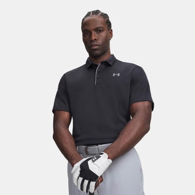 【UNDER ARMOUR】UA 男 高爾夫 短袖POLO衫 吸濕排汗 Tech(多色任選)