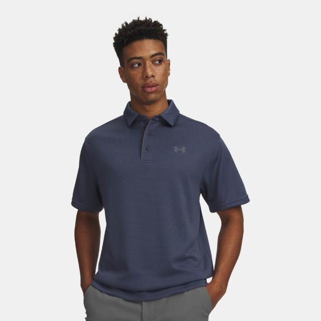 【UNDER ARMOUR】UA 男 高爾夫 短袖POLO衫 吸濕排汗 Tech(多色任選)