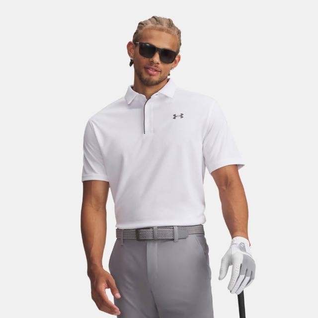 【UNDER ARMOUR】UA 男 高爾夫 短袖POLO衫 吸濕排汗 Tech(多色任選)