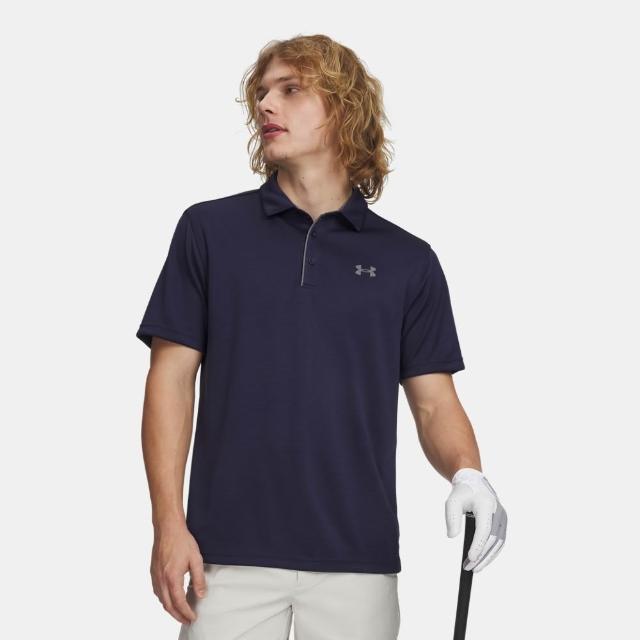 【UNDER ARMOUR】UA 男 高爾夫 短袖POLO衫 吸濕排汗 Tech(多色任選)
