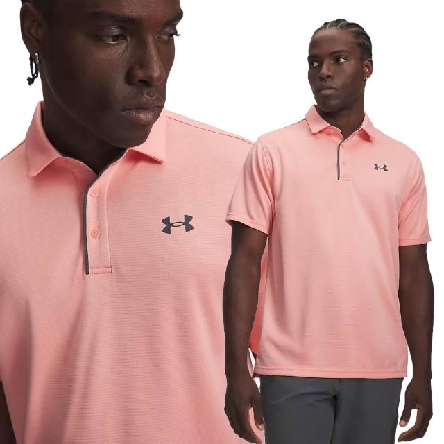 【UNDER ARMOUR】UA 男 高爾夫 短袖POLO衫 吸濕排汗 Tech(多色任選)