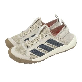 【adidas 愛迪達】戶外鞋 Terrex Daroga 25 男鞋 女鞋 米 灰 透氣 排水 HP7134