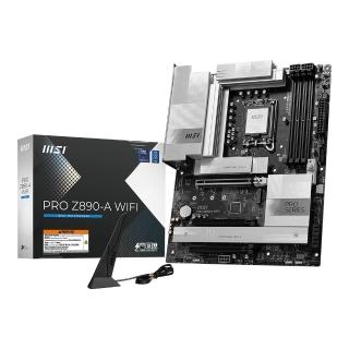 【MSI 微星】PRO Z890-A WIFI DDR5 主機板+微星 USB4 PD100W Expansion Card 擴充卡
