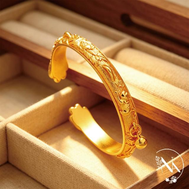 【NANA】娜娜 古法越南沙金貓爪鈴鐺手環 N115092102(古法 沙金 貓爪 鈴鐺 手環)