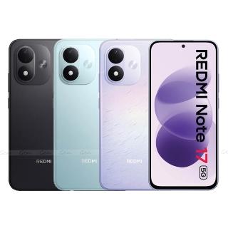 【小米】REDMI紅米 Note 17 5G 6.99吋(8G/256G/Snapdragon4Gen4/5000畫素主鏡頭)