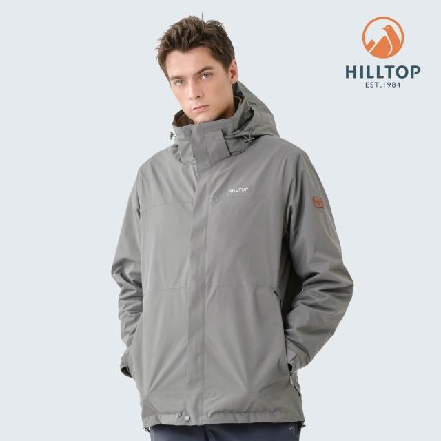 【Hilltop 山頂鳥】獨家特談-GORE-TEX 2L單件式防水防風透氣短大衣外套(男女多款任選/施華洛世奇/水鑽)