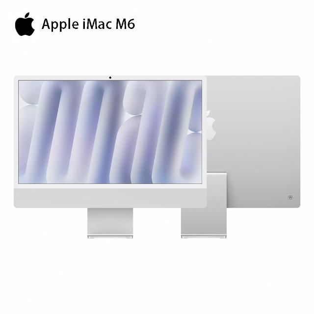 【Apple】2026 iMac 24吋 M6晶片12核心CPU 與 12核心GPU 16G/512G SSD