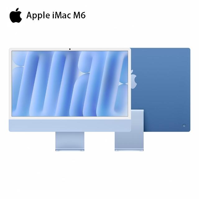 【Apple】2026 iMac 24吋 M6晶片12核心CPU 與 12核心GPU 16G/512G SSD
